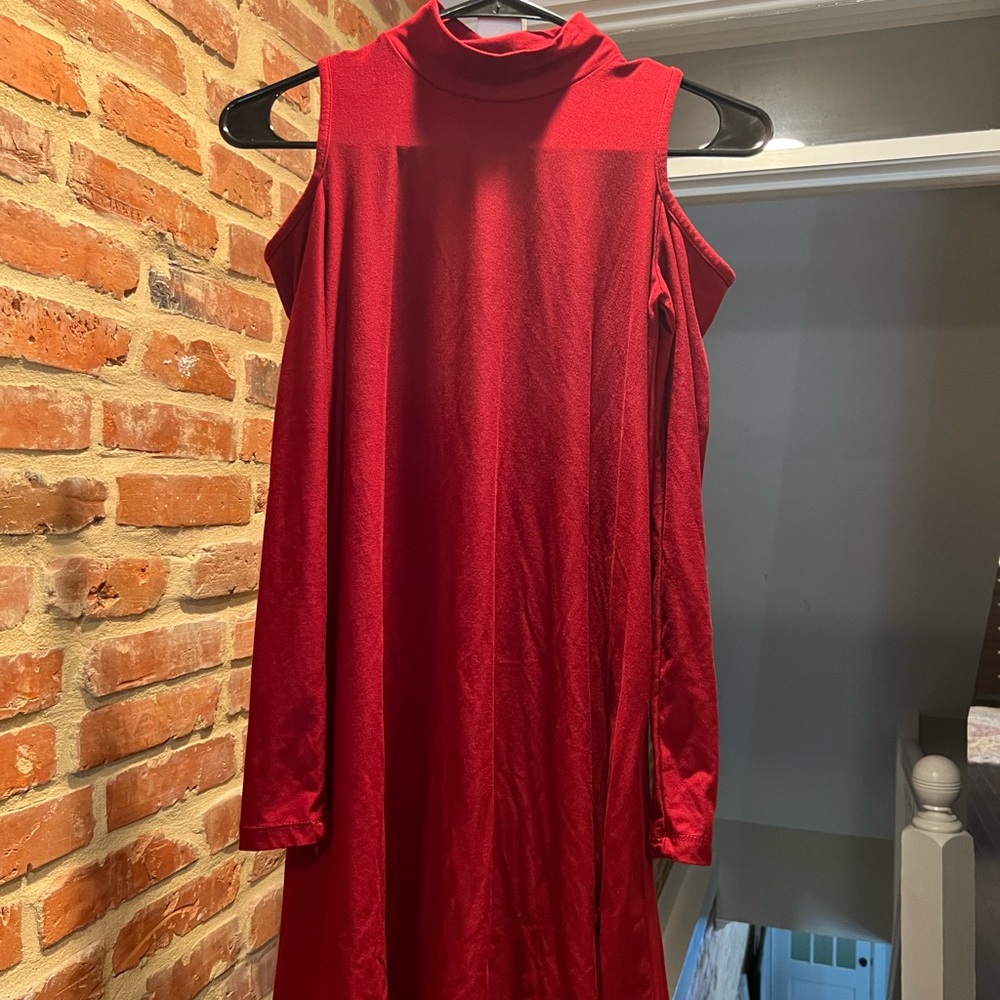 Red dress